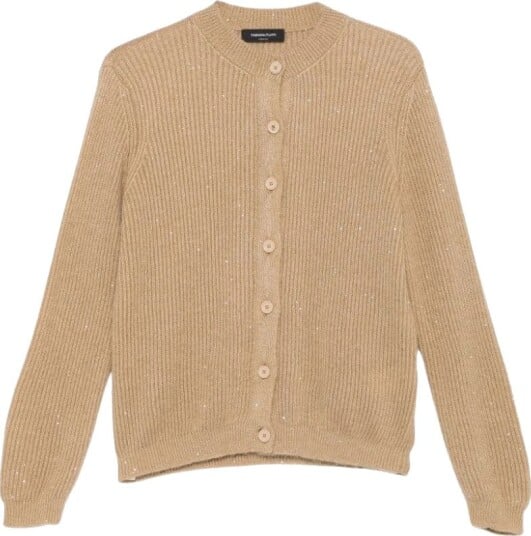 Fabiana Filippi Dame Strikkevarer Beige L,