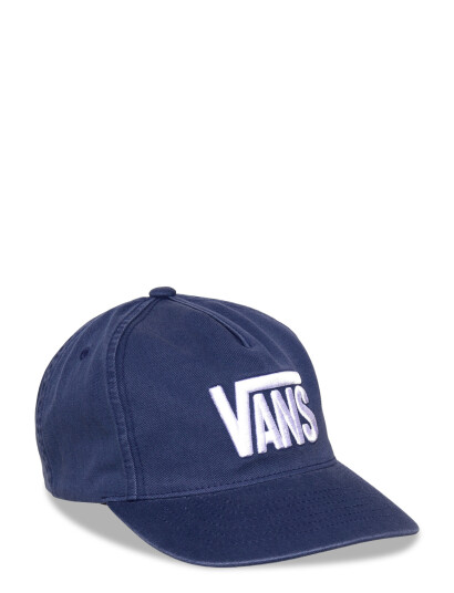 VANS Stretch Logo Snapback Navy ONE SIZE VANS Stretch Logo Snapback Navy ONE SIZE