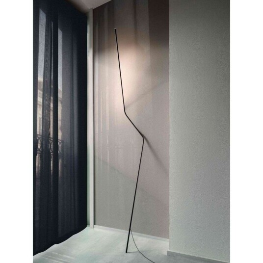 Nemo Neo Gulvlampe Gold Stue Gull / Messing
