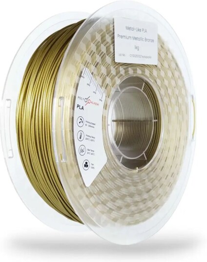 Polyalkemi Pla Premium Metallic Bronze Polyalkemi Pla Premium Metallic Bronze