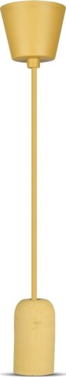 Beige betong pendellampe E27 fatning Ø5cm max 60W uten lyskilde Beige betong pendellampe E27 fatning Ø5cm max 60W uten lyskilde