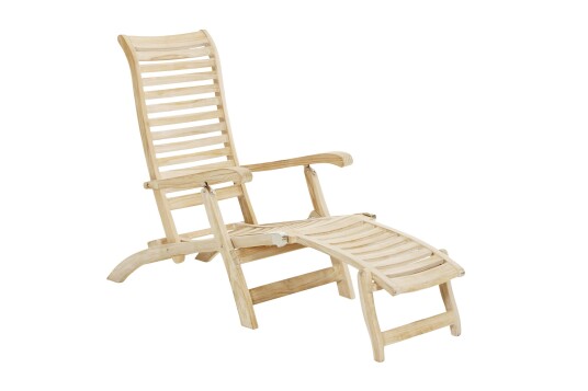 Brafab Karlo dekkstol Teak 60 x 159 cm Natur Brafab Karlo dekkstol Teak 60 x 159 cm Natur