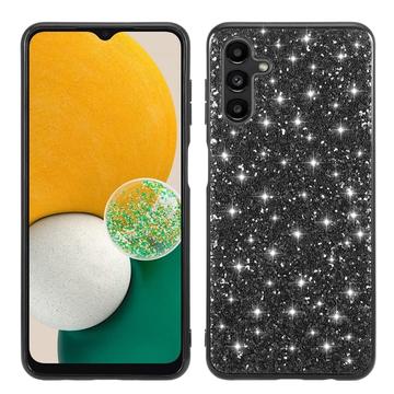 Samsung Galaxy A15 Glitter Series Hybrid-deksel Svart