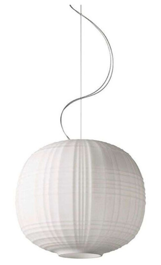 Foscarini - Tartan LED Pendel Dimmbar Hvit Foscarini - Tartan LED Pendel Dimmbar Hvit