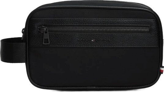 Tommy Hilfiger Th Repreve Washbag - Black - ONE SIZE