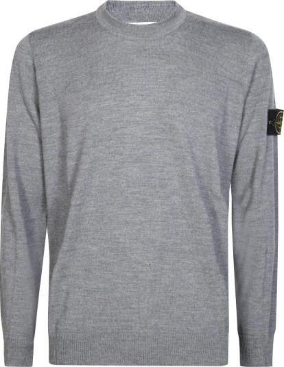 Stone Island Herre Strikkevarer Grå L,