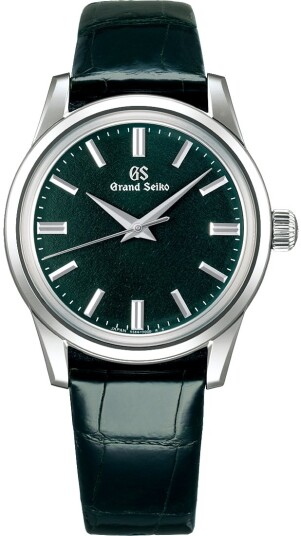 Grand Seiko Herreklokke SBGW285G Elegance Collection Grønn/Lær