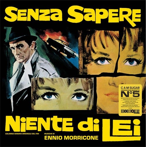 Ennio Morricone  Senza Sapere Niente Di Lei  LP/Vinyl