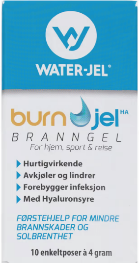 Waterjel Water-Jel Branngel 10 x 4 g