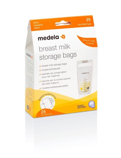 Medela Frysepose til morsmelk 25stk Medela Frysepose til morsmelk 25stk