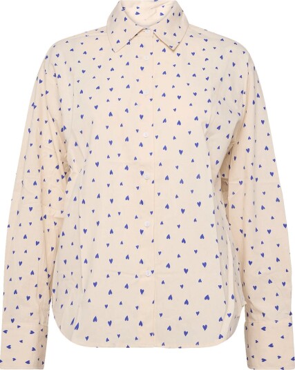 Lollys Laundry Bleekerll Shirt Ls - BLUE - XS