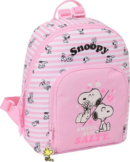 Snoopy Mini Ryggsekk 10L Rosa