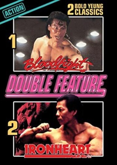 Bloodfight + Ironheart bolo Yeung Double Feature DVD Bloodfight + Ironheart bolo Yeung Double Feature DVD