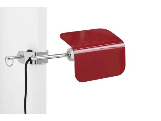 HAY Apex Vegglampe med Klemme Maroon Rød
