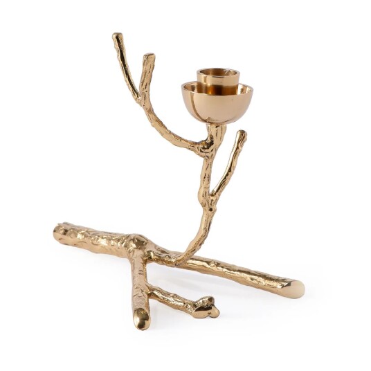 Polspotten Twiggy Lysestake XS 14 cm Gull