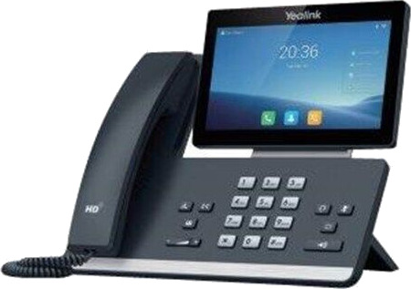 Yealink SIP-T58W - VoIP phone - with Bluetooth interface with caller ID - 10-party call capability