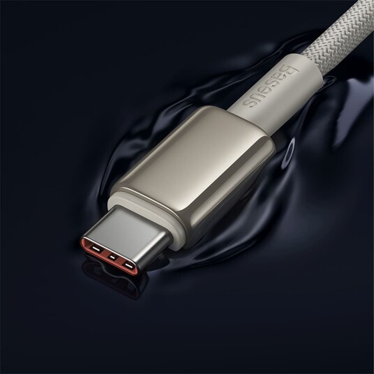 Baseus Kabel USB-C til USB-C Tungsten Gold 100w 1m