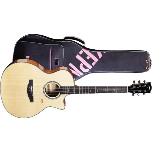 Kepma Guitars Solid Top F2s Natural Grand Auditorium Ak.Gitar