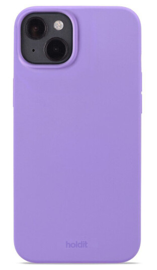Holdit Silikon Deksel til iPhone 14 Plus - Fiolett Soft Touch