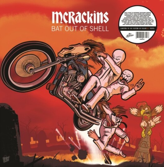 The Mcrackins Bat Out Of Shell Egg Coloured Vinyl