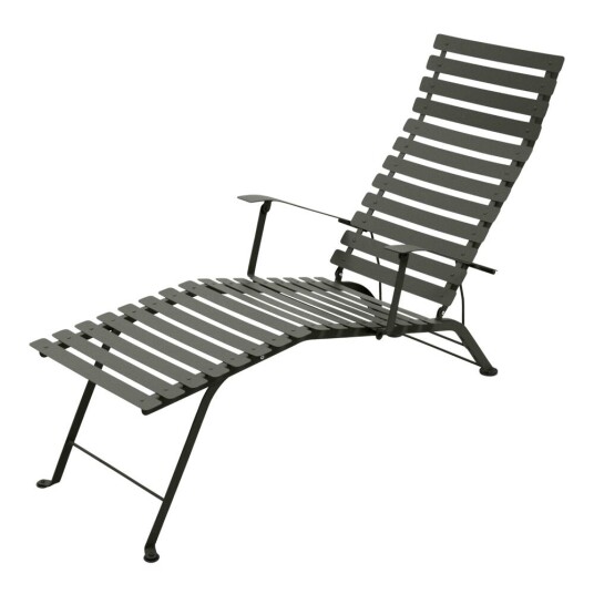 Fermob Bistro Chaise Lounge Rosemary 48