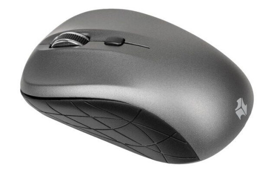 iBOX Rosella PRO - mouse - 2.4 GHz - grey - Mus - Optisk - 3 knapper - Grå