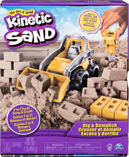 Kinetic Sand Dig & Demolish Set 6044178 Kinetic Sand Dig & Demolish Set 6044178