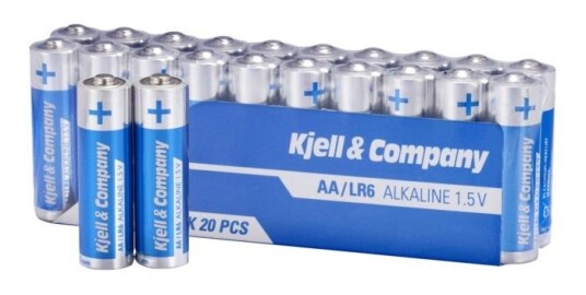 Kjell & Company AA-batterier (LR6) 20-pk.