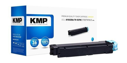 KMP K-T86 - cyan - ink cartridge (alternative for: Kyocera 1T02TVCNL0) - Blekkpatron Blå