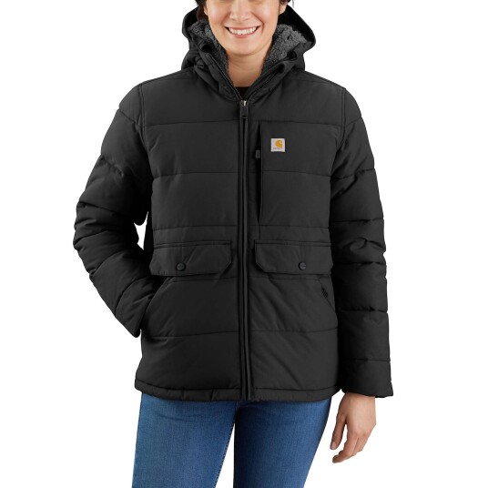 Carhartt Midweight Utility Winter Jacket Women Black XS