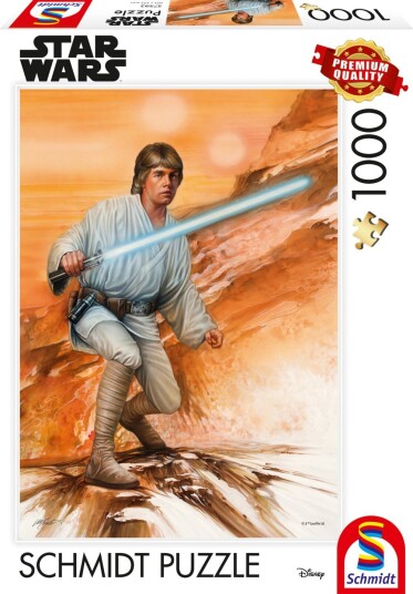 Lucas Film Monte Moore Fearless Puslespill 1000 brikker Schmidt