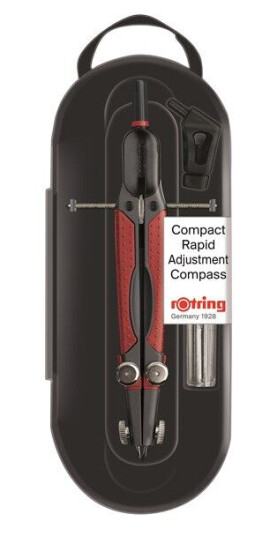Rotring rOtring Compact Rapid Adjustment Compass  36mm
