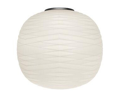 Foscarini Gem Semi MyLight Vegglampe Grafitt/Hvit Foscarini Gem Semi MyLight Vegglampe Grafitt/Hvit