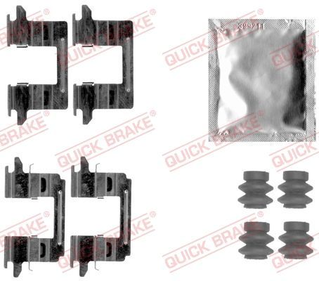 Tilbehørsett, skivebremse belegg QUICK BRAKE 109-1841