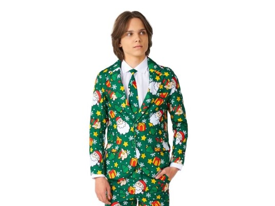 Oppo Merchandise Group B.v. Suitmeister Santa Elves Green Jakkesæt Oppo Merchandise Group B.v. Suitmeister Santa Elves Green Jakkesæt