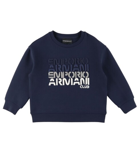Giorgio Armani Emporio Armani Genser Dress Blue m. Tekst Emporio Armani 10 år 140 Genser Blå