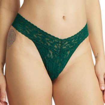 Hanky Panky Truser Original Rise Thong M?rkgr?rnn nylon One Size Dame Hanky Panky Truser Original Rise Thong M?rkgr?rnn nylon One Size Dame
