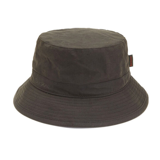 Barbour Unisex Wax Sports Hat M, Dark Olive
