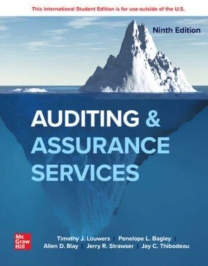 Auditing & Assurance Services Ise Av Timothy Louwers, Penelope Bagley, Allen Blay, Jerry Strawser, Jay Thibodeau