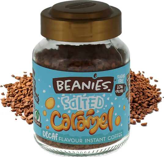 Beanies | Koffeinfri saltet karamell 50 g pulverkaffe