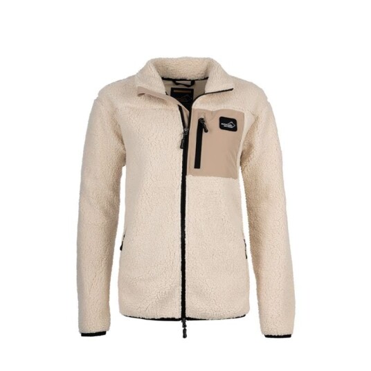 Arrak Sherpa Fleecejacket Women Offwhite 2XL