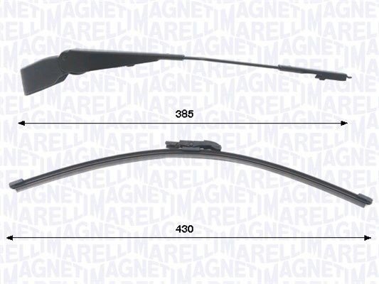 Viskerarmsett vindusspyling MAGNETI MARELLI 000723180466