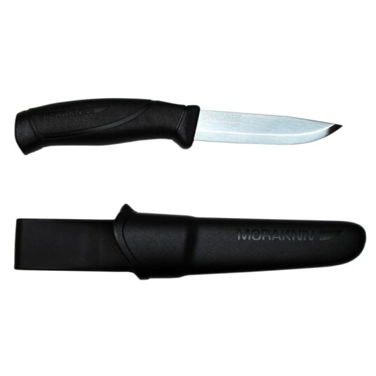 Morakniv Companion Allroundkniv Svart med Ergonomisk Håndtak Morakniv Companion Allroundkniv Svart med Ergonomisk Håndtak