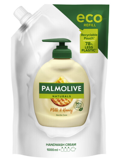 Palmolive Handsoap Milk & Honey Refill 1000 ml. Palmolive Handsoap Milk & Honey Refill 1000 ml.
