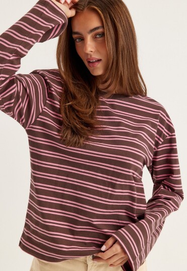 Bubbleroom Relaxed Long Sleeve Tee