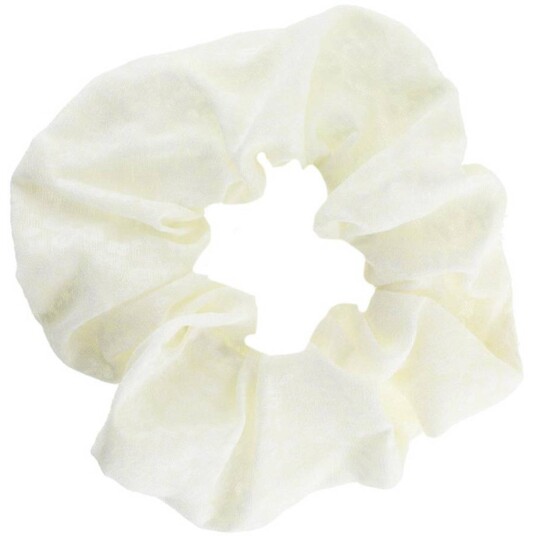 Bow"s by Stær White Vibe Scrunchie Bow"s by Stær White Vibe Scrunchie