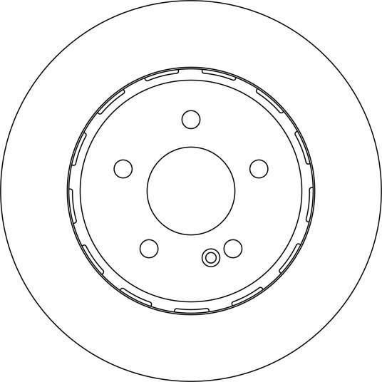 Bremseskive TRW DF6824