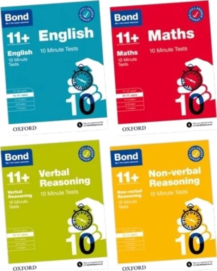 Bond 10 Minute Tests 10-11+ Years Pack: Ready For The 2024 Exam Av Various