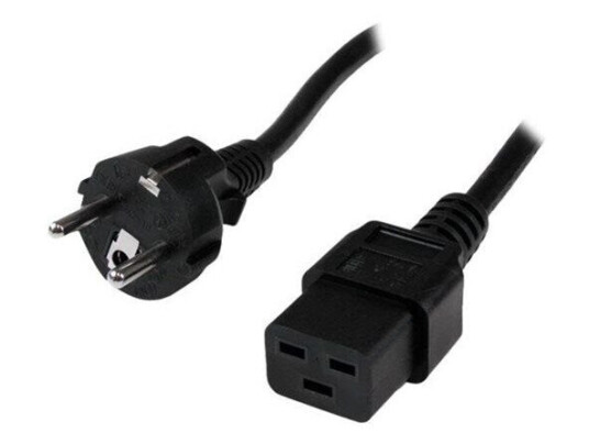 StarTech.com 2m Computer Power Cord Schuko CEE7 to IEC 320 C19 - power cable - 2 m StarTech.com 2m Computer Power Cord Schuko CEE7 to IEC 320 C19 - power cable - 2 m