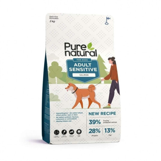 Purenatural Dog Adult Sensitive Salmon (2 kg) Purenatural Dog Adult Sensitive Salmon (2 kg)
